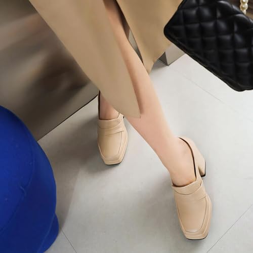Chaussures Mary Jane à bout carré résolvant le manque de confort