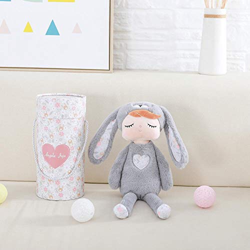 Boneca Ângela Plush Juju Coelha Cinza - Metoo