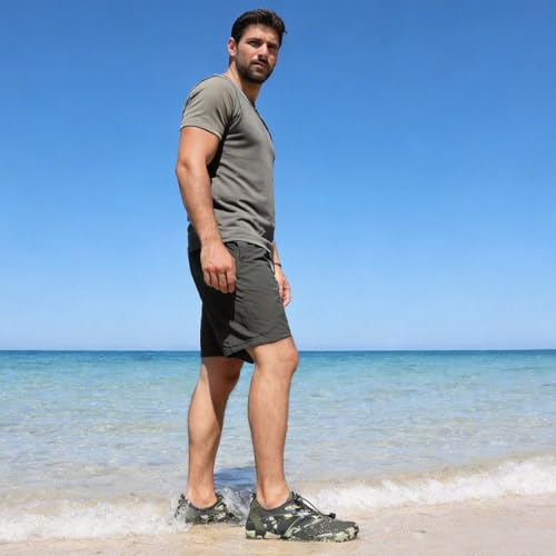 Image of Hike Barefoot Shoes for Women Men Breathable & Non-Slip Athletic Footwear Wide Toe Water Shoes,Designed for Walking,Running&Swimming