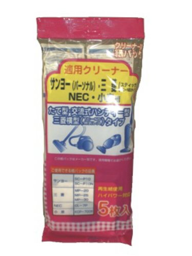 STS-002 縦型紙パックサンヨー 三菱 5枚入 104226