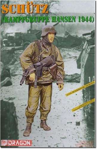 Platz Dragon 1/16 WW2 Soldat Allemand Hansen Maquette Plastique DR1623 Militaria