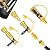 MENSI 1/4" Quick Connect Propane Disconnect Universal Adapter Kit Convert Regulator with 3/8" Female Flare to Quick-Release Connection