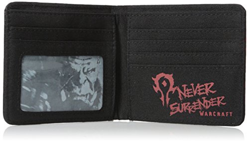 Warcraft Men's Movie Horde Logo Wallet4