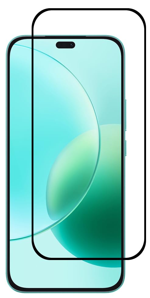Al-HuTrusHi Screen protector compatible with Honor 400 Lite Screen Protector Tempered Glass [Anti-Glare][HD Full Coverage][Easy Installation][9H Hardness][Touch Sensitive][ Anti-Shatter]