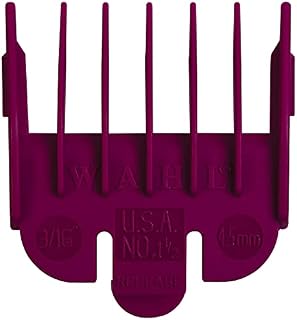 Wahl Standard Fitting Attachment Comb Number 1.5 4.5mm Plum
