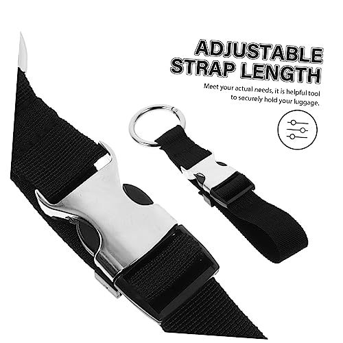 PACKOVE 2 Unidades Alça De Gancho De Bagagem Alças De Bagagem Pesados Cintas De Carga Com Cinto De B