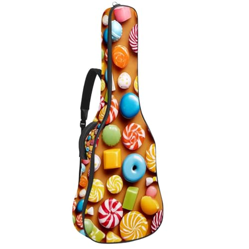 Housse guitare acoustique étanche multicolore grand format 42.9 in