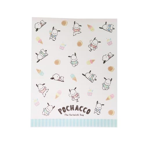 Image of Stationery Paper and Envelopes Letter Set - Cute Stationery for Writing Paper Letters, Includes: 4 Envelopes, 8 Letter Papers, & 4 Stickers (Pocahco-Dog)
