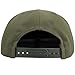 Brixton Mens Oath Iii Snapback Baseball Cap, Olive Knight/Black Suede, One Size US