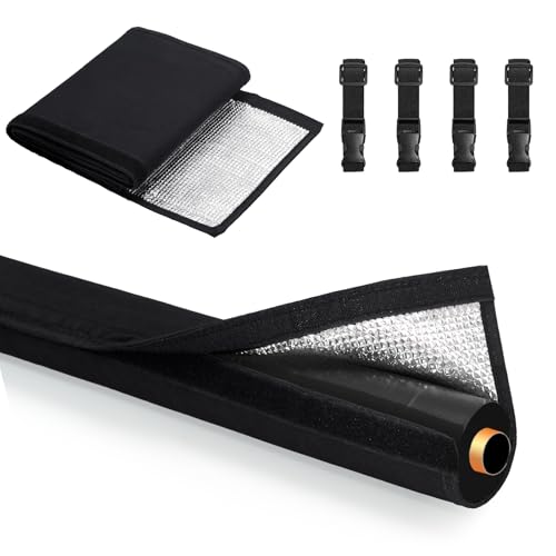 3-Layer HVAC Copper Pipe Insulation Cover 72x10.2