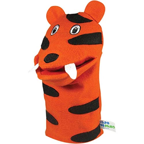 Fantoche - Animais Selvagens - Tigre - Papo De Pano