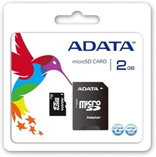A-Data Micro SD 2GB with Adapter