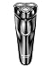 Electric Razor for Men,FLYCO Wet & Dry Mens Razors for Shaving Electric Cordless With Pop-up Trimmer,Rotary Razors Electric Shavers for Men Waterproof Rechargeable -Black