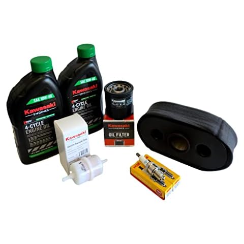 Outdoor Power Deals OEM Tune Up Kit 10W40 for Some Kawasaki FH381V Kai, FH430V Kai, FH480V Kai, FH541V Kai, FH580V Kai 99969-6533A Cover