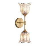 luminaire applique murale exterieur Convient à Tous les Espaces : Que ce soit dans votre salon, votre chambre, votre couloir ou votre salle de bain, cette lampe murale en verre diffuse une lumière chaude et séduisante qui rehausse l'esthétique de n'importe quel espace.