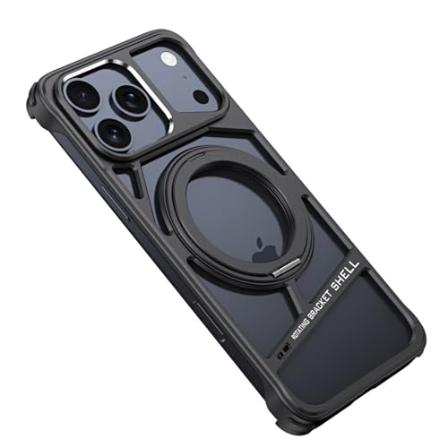 Coque iPhone 17 Pro noire résolvant le problème de surchauffe magnétique