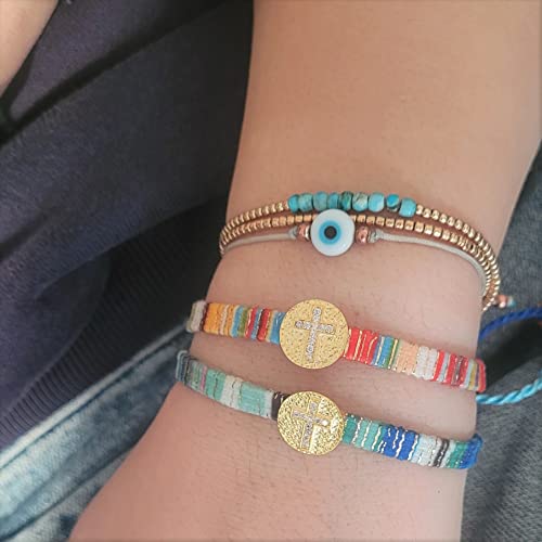 Handmade Cross Wrap Friendship Braided Bracelet For Women Teen Girls #TOP4