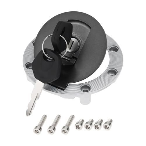 OTOTEC Tapa de Tanque de Combustible para Motocicleta de Metal de 105 Mm con 2 Llaves para Generador Compatible con ZB