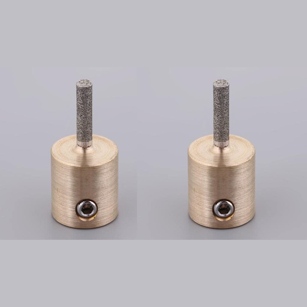 Enakshi® 2Pc Stained Glass Grinder Head Bit Diamond Grinding Wheel for Tile 3.5x0.8cm|Crafts | Glass & Mosaics | Glass Art & Mosaic Supplies | Glass Grinding-image-40