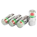 Tamaño: 10 * 8 * 2, estas tapas de válvula son adecuadas para cualquier vástago de válvula de neumático, adecuado para automóviles, camiones, bicicletas y motocicletas.