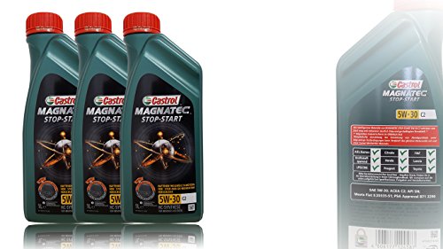 3x 1 L = 3 litri Castrol Magnatec 5W-30 C2 olio
