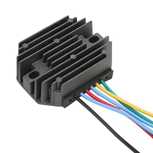 Voltage Regulator, 12V Voltage Rectifier, Mower Tractor Voltage Regulator Rectifier, MIA881279 Compatible with 1070 2243 415 670 770 790 870 970 990 F912 F915 Mower Tractor by Aramox - Image 7