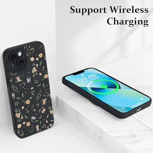 Coque pour iPhone 13 fine et fleurie idéale pour le quotidien