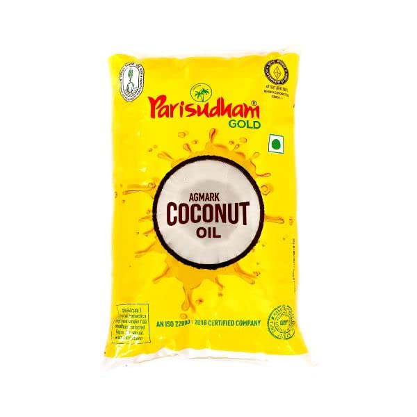 Parisudham Cooking Coconut Oil 100 Pure Edible (1 Litre) Amazon.in