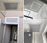 Filterabdeckungen for Lüftungsgitter mit Lamellenrücklauf...