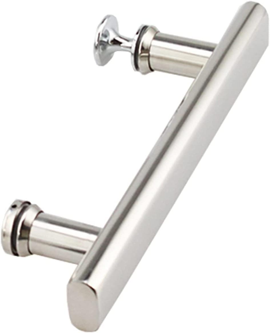 Stainless Steel Shower Door Knob Button | Shower Enclosure Towel Bar | Modern Shower Door Handle Replacement
