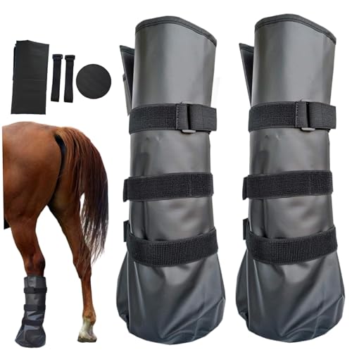 Bottes de protection pour cheval pour soigner facilement les abcès sans renverser