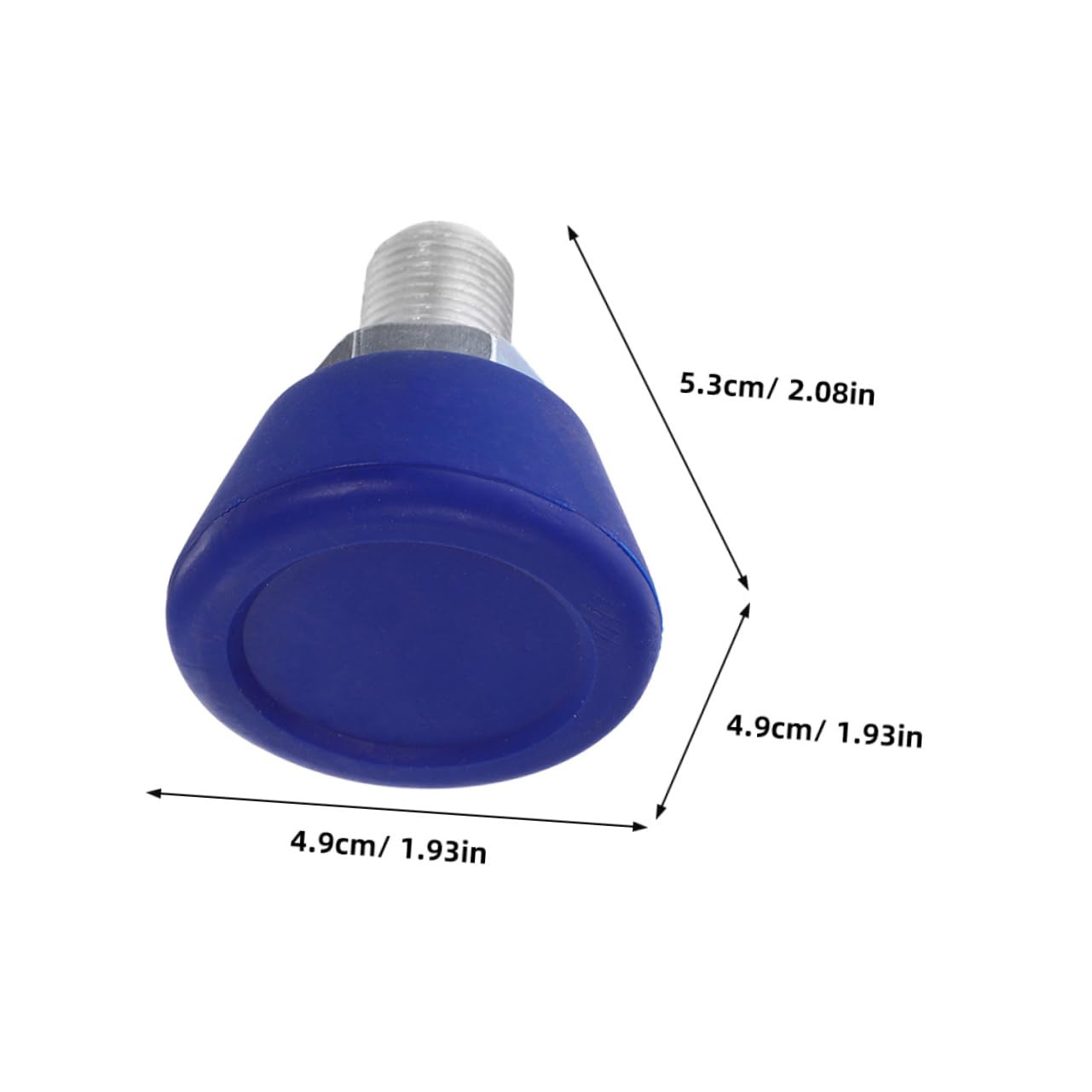 Toddmomy 2pcs Roller Skating Toe Stoppers Lightweight Jam Plugs for Improved Braking Performance Durable Non Slip Brake Block for Double Row Skates