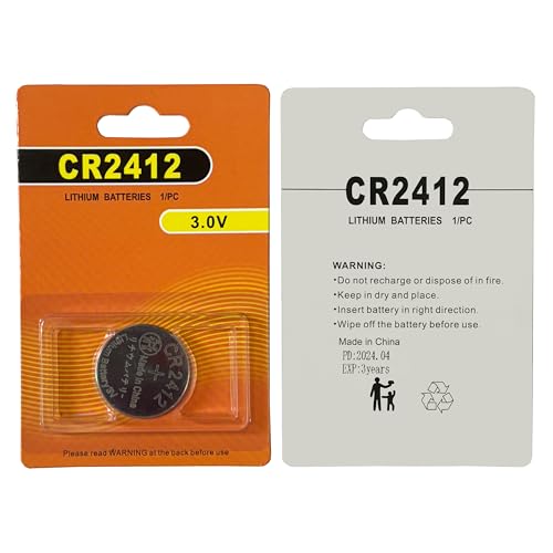 CR2412 3V Baterías de litio, 2 unidades miniatura 6