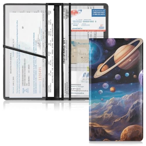 Porta Documentos para Auto Multicolor miniatura 2