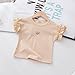 Toddler Girls Cotton T-Shirt Cute Heart Ruffled Short Sleeve Crew Neck Tops Stretchy Comfy Summer Casual (A, 4-5 Years)