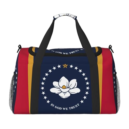 Sac weekender Mississippi noir taille unique pour voyage cabine