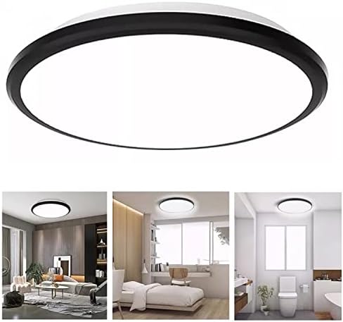Lámpara De Techo LED 18W | 1800LM, IP44 Impermeable, Luz 6500K, Diseño Delgado, Ideal Baño, Cocina, Dormitorio