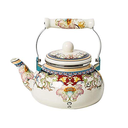 Hauptvorhang Dicker Emaille Topf Kessel, Tee Kaffeekanne Induktionsherd Gasherd, A.