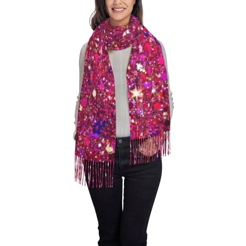 Écharpe à franges noire taille unique pour sublimer une tenue simple