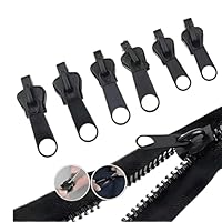 12 pcs reisverschluss-zipper ersatz,zipper für reißverschluss,pull reparatur schieber,ersatzteile helper metall,reißverschlüsse fix,fixer reißverschluss-vorrichtungswerkzeug,replacement abnehmbare