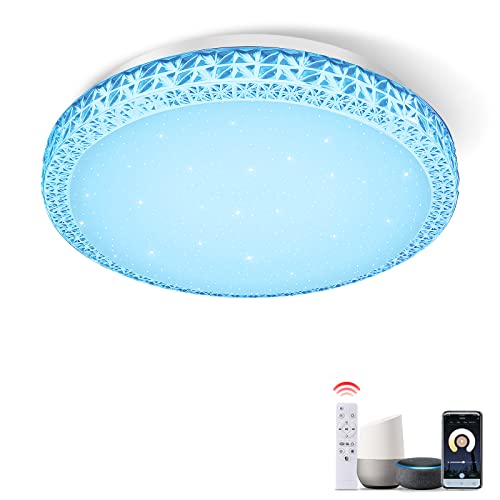 Plafoniera LED Soffitto WiFi Lampadario Moderna