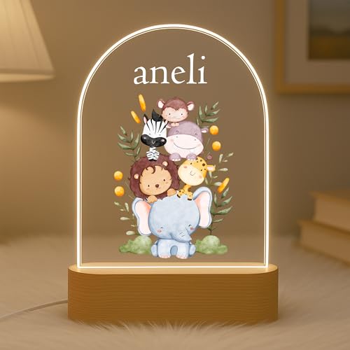 Image of Acrylic Customized Name LED Lamp Personalized Night Light with Name Custom Gift for Anniversary Home Decor for Men Birthday Gift Kids Friend Return Gift Kids Birthday (Design 4)