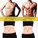 FAMIDOC EMS Fitness Waist Trimmer Home Exercise Belt Abs Stimulator Muscle Toner Electrode Trainer Abdomen Belly Workout Toning Massager Belts for Men and Women