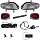 EZGO TXT FREEDOM 2014+ LED Street Legal Light Kit 48V, LED high low beam headlight, taillight, Upgraded wiring harness, Deluxe turn signal switch,Horn, Steering wheel cover, Brake pad switch - 8