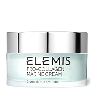 ELEMIS Pro-Collagen Marine Cream, Anti-Wrinkle Daily Face Moisturising Lotion, Hydrating Ultra-Light Gel-Cream Day Moisturiser Leaves Skin Smooth, Glowing and Rejuvenated, Suitable for All Skin Types