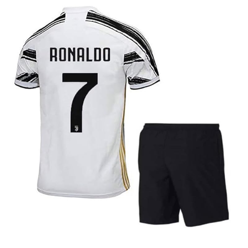 GenericRonaaldo 7 Soccer Football Sports Jersey T-Shirt with Shorts 2023-24 for(Kids,Boys,Men)