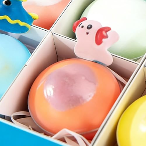 Burbujas de baño para niños efervescentes con figuras coleccionables de mar 6
