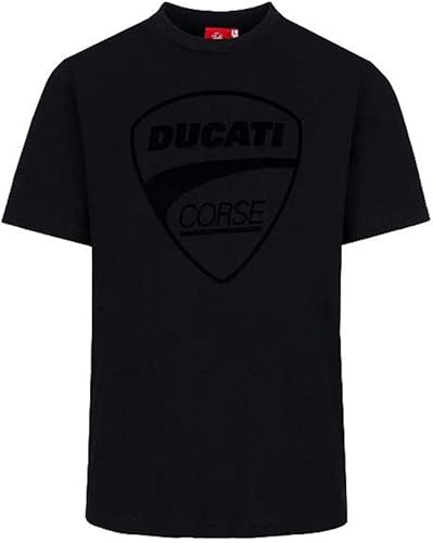 Ducati Tonal Logo Camiseta Negro
