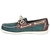 Sebago Men's Schooner Moccasins, Blue Navy-Dk Brown, 5.5 UK #4