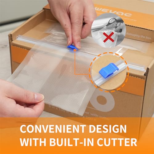 Wevac-Food-Vacuum-Seal-Roll-Keeper-with-Cutter-Ideal-Vacuum-Sealer-Bags-for-Food-Saver-BPA-Free-Commercial-Grade-Great-for-Storage-Meal-prep-and-Sous-Vide-Cooking